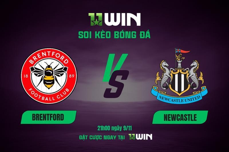 11WIN Soi kèo bóng đá Brentford vs Newcastle, 21h00 ngày 9/11 | 11WIN